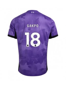 Billige Liverpool Cody Gakpo #18 Tredjedrakt 2023-24 Kortermet